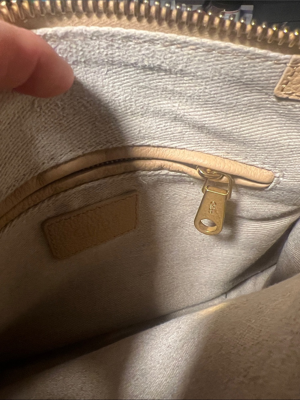 Chloe mini Marcie bag. Leather Satchel with Gold Hardware - Picture 14 of 16